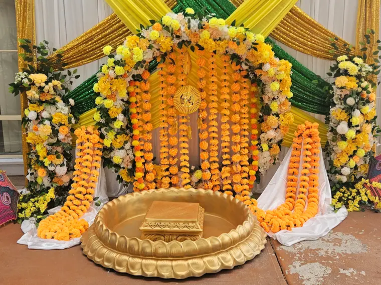 Haldi, Mehndi, Wedding and Weaning Decoration Melbourne